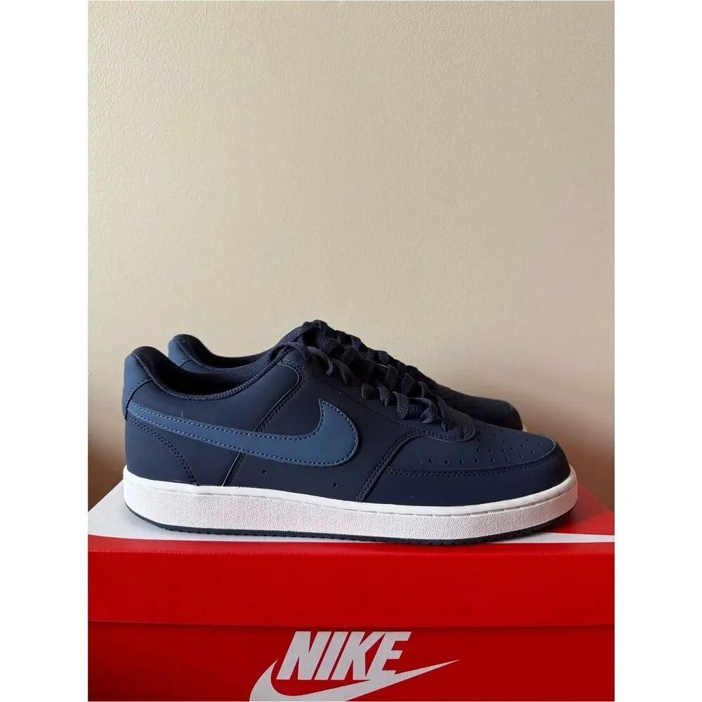 Nike Court Vision Low Midnight Navy Blue HM6193-410 Men’s Size 11.5